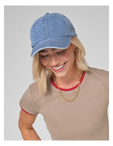 BEE-B105-Denim Cap 2